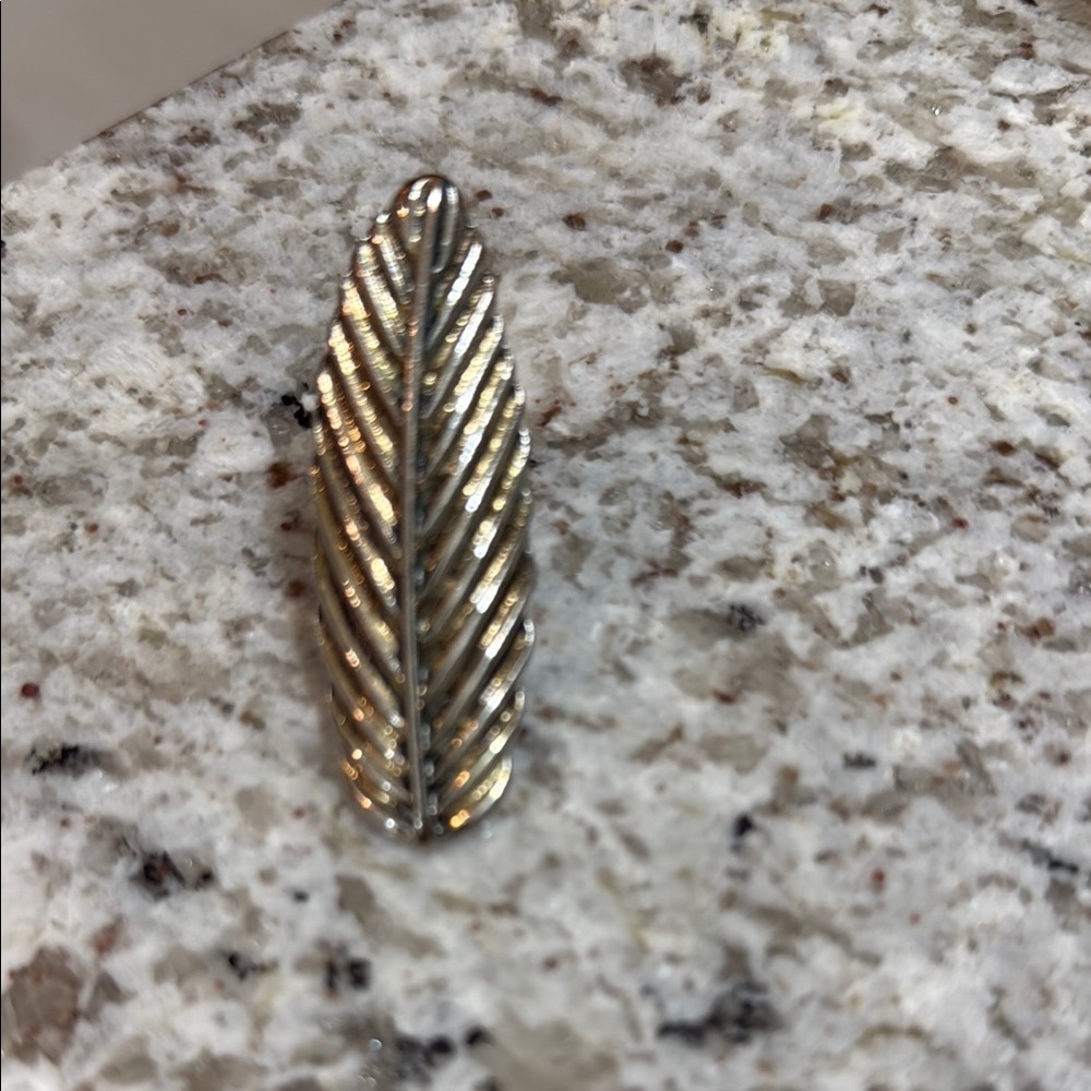 Gold and Silver Leaf Ring